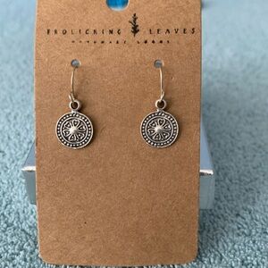 Sterling Silver Earrings by Frolicking Leaves